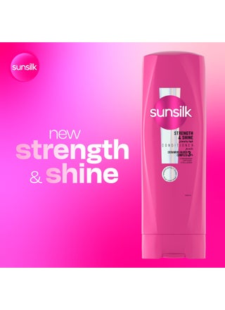 Strength And Shine Conditioner For Weak And Dull Hair With Provitamin B5 Argenine And Coconut Oil Normal Hair 350ml - view 3