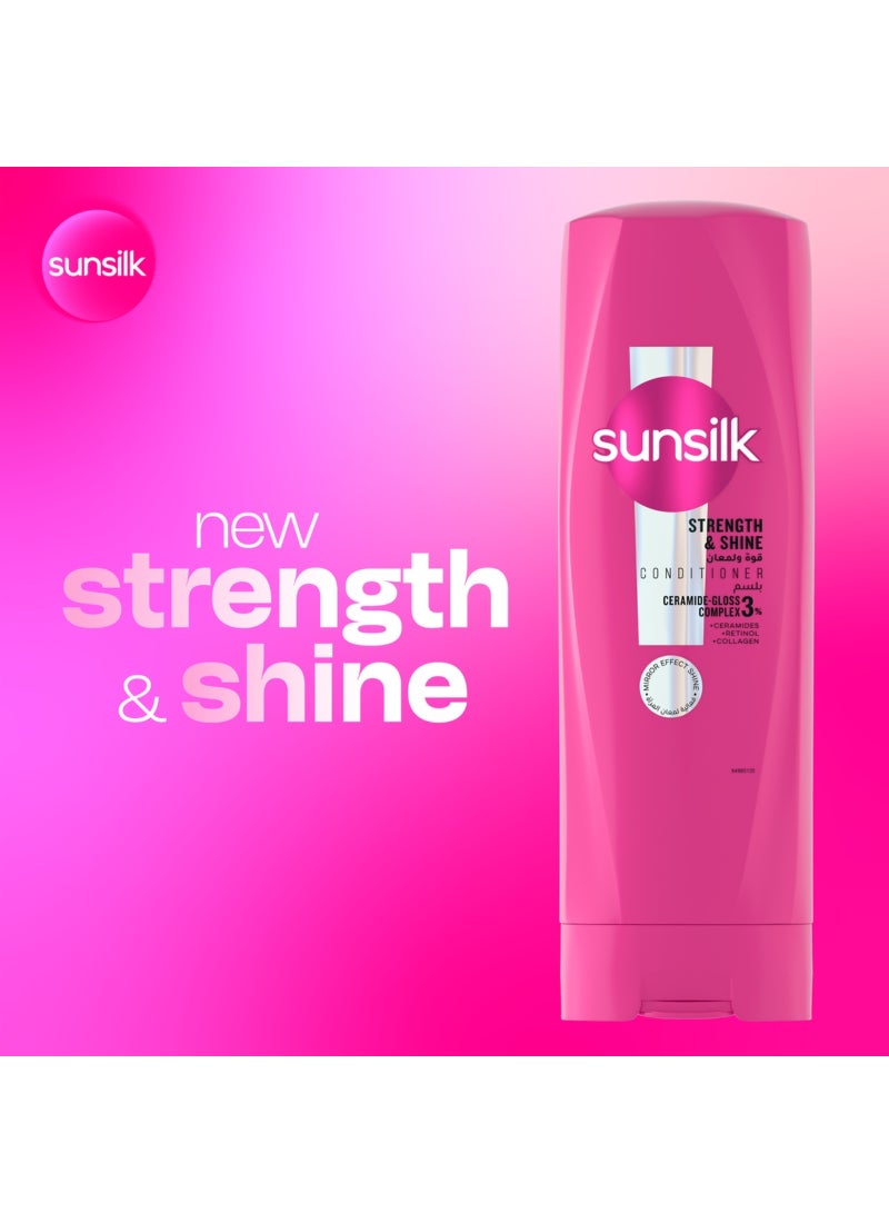 صانسيلك بلسم قوة ولمعان 3 للشعر العادي نورمال هير 350ملليلتر - Image 3