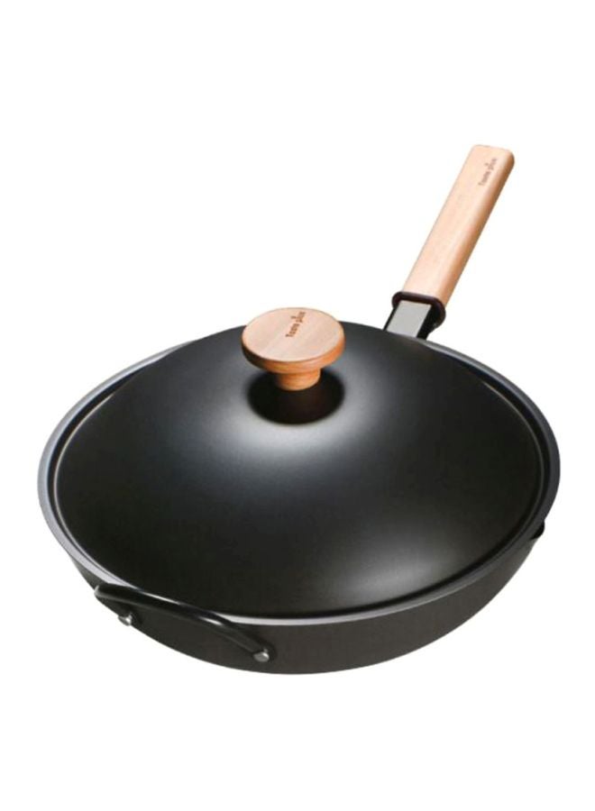 Xiaomi Medical Stone Non Stick Frying Pan Black 41x13.5x38cm - Image 1