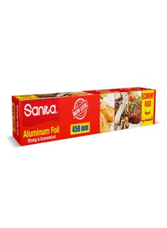 Sanita Aluminum Foil Eco Pack 45cm Silver 450x85mm  - Image 1