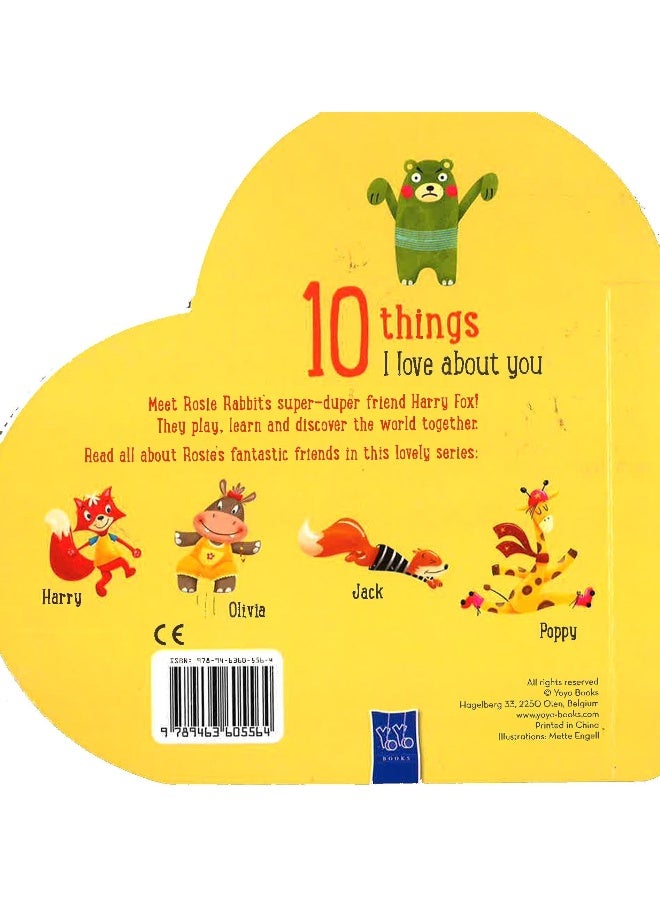 10 Things I Love About You Board Book English by Yoyo - 7/2/2018 - Image 2
