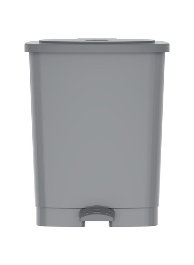 كوزموبلاست سلة مهملات مع دعسة رصاصي 20لترات - Image 2