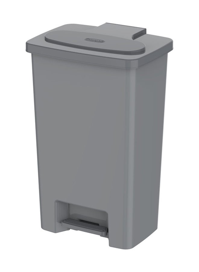 Cosmoplast Step-On Waste Bin-Pearl Grey 50Liters - Image 1