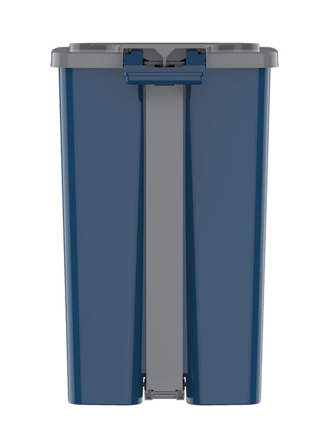 Cosmoplast - Step On Waste Bin with Pedal -Pearl Blue 50.0Liters - Image 1