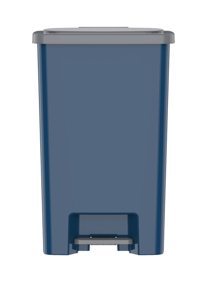 Cosmoplast - Step On Waste Bin with Pedal -Pearl Blue 50.0Liters - Image 1