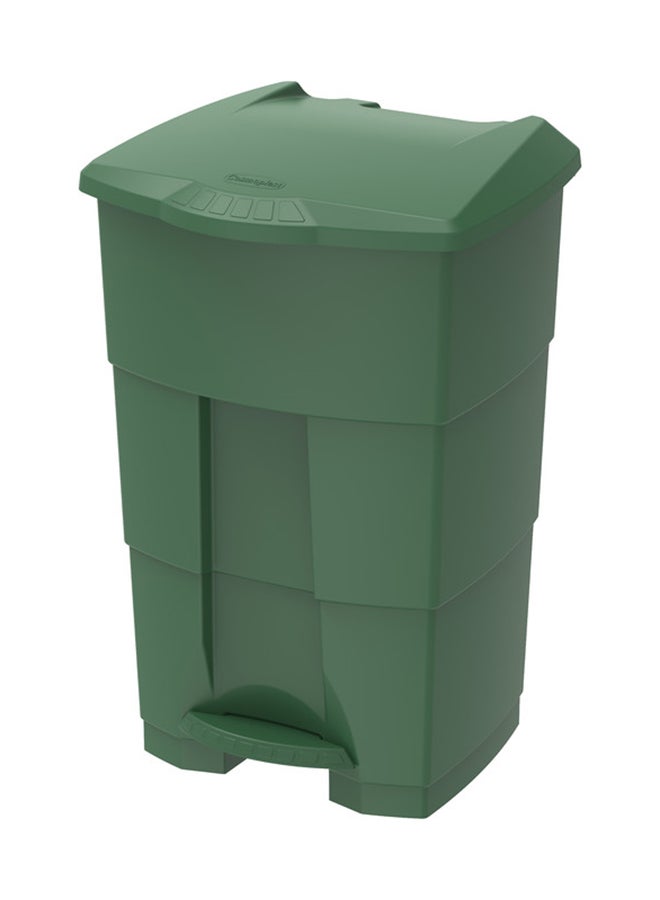 Cosmoplast Step On Waste Bin -H Green 45.0Liters 