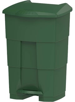 Cosmoplast Step On Waste Bin -H Green 45.0Liters  - Image 1