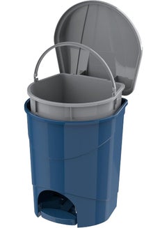 كوزموبلاست سلة مهملات مع دعسة ازرق 10.0لترات  - Image 4