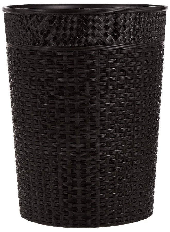 10L Cedarattan Round Waste Basket  (Dark Brown) Dark Brown 10.0Liters - pnsku/N27041166A/45/_/1727247117/40ae7fbd-5d56-4743-9769-8ce260e7ac70