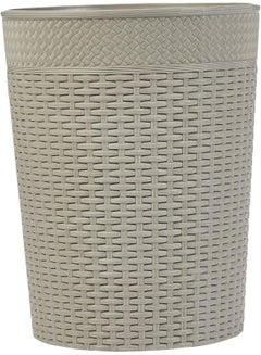 10L Plastic Rattan Wicker Storage Waste Basket (Grey) Grey 10.0Liters - pnsku/N27041249A/45/_/1728979078/ad33f206-14db-498c-ad01-e9cd8716a23d