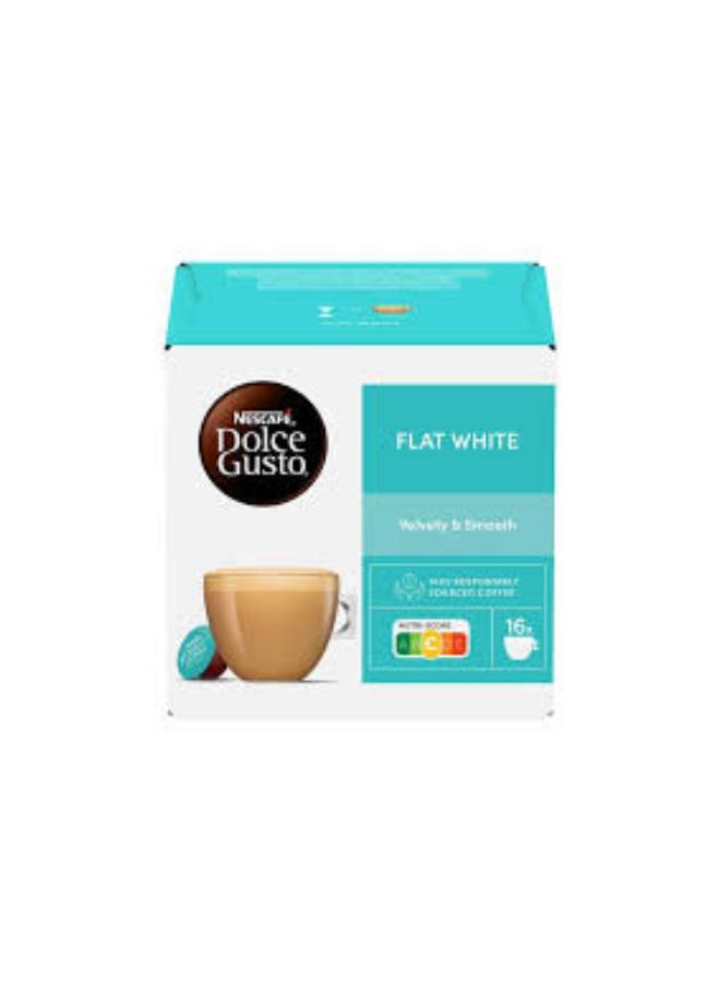 Nescafe Dolce Gusto Flat White 187.2grams  - Image 1