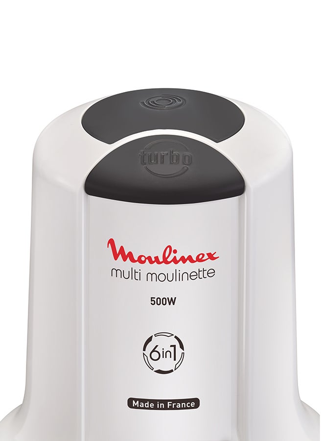 Moulinex - 6-In-1 Multi Moulinette Chopper 500 ml 500 W AT723127 White / multicolor - Image 1