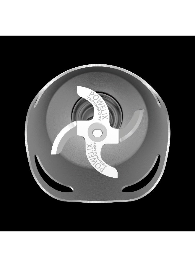 Moulinex Hand Blender | Quickchef Hand Stick Blender | Food Proceesor + 500 ml Chopper | 2 Years Warranty DD65J827 Stainless Steel / Dark Grey - Image 4