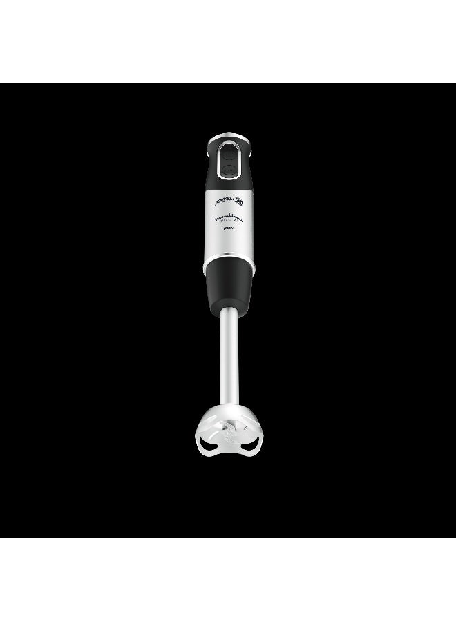 Moulinex Hand Blender | Quickchef Hand Stick Blender | Food Proceesor + 500 ml Chopper | 2 Years Warranty DD65J827 Stainless Steel / Dark Grey - Image 2