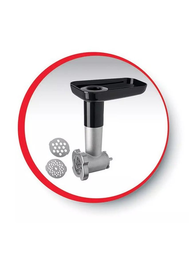 Moulinex - Kitchen Machine | Masterchef Gourmet Kitchen Machine | Silver | Stainless Steel/Plastic | 2 Years Warranty 1100 W QA513D27 Black/Silver - Image 1