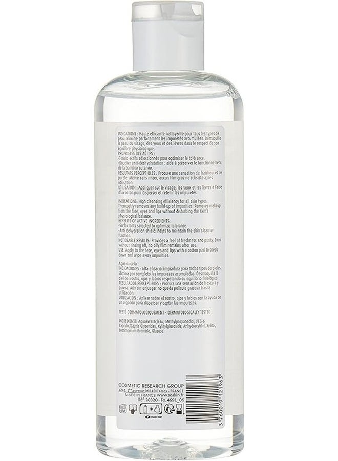 Soskin R+ Micelle Water, Gentle Cleansing Micellar Water For Face - Image 3