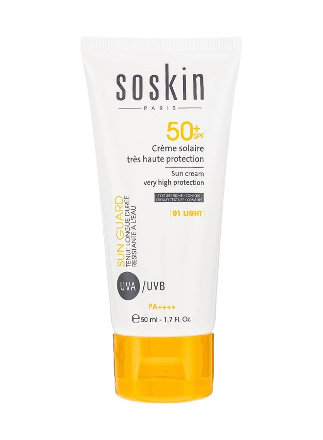 سوسكين كريم الشمس SG عالي الحماية مع عامل حماية SPF 50+ 50ملليلتر - Image 1