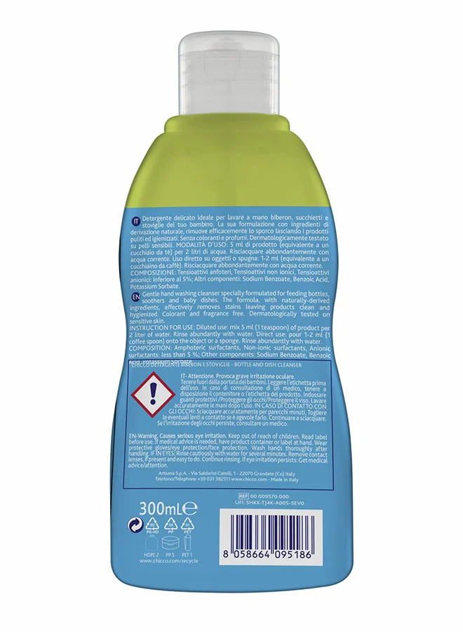 Chicco Bottle And Dish Cleanser 300Ml 0M+