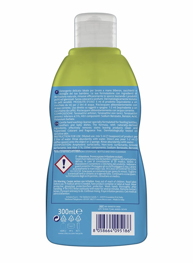 Chicco Bottle And Dish Cleanser 300Ml 0M+ - Image 2