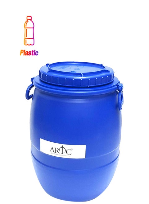 Multipurpose Round Container Storage Jerry Can Blue 20Liters