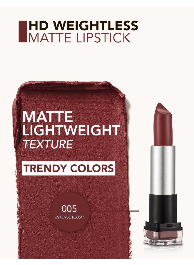 فلورمار أحمر شفاه إتش دي خفيف القوام وغير لامع إنتينس بلش 05 - Image 5