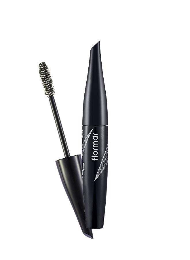 flormar Spider Lash 3in1 Mascara – 3-in-1 Volume Length & Curl Effect, Buildable Formula, Smudge-Resistant Wear Black - Image 1