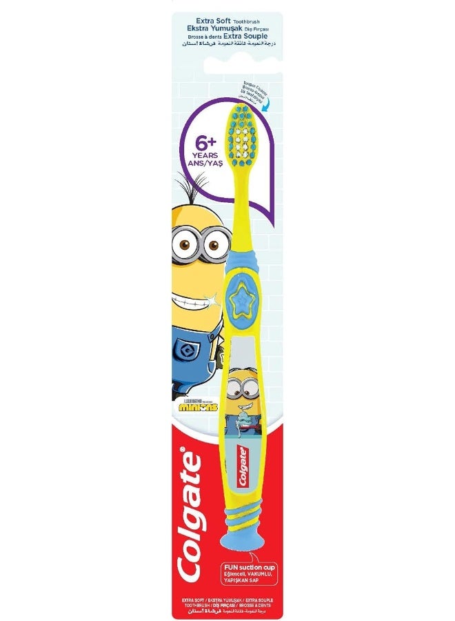 Colgate - Minions Soft Toothbrush Kids 1Piece Multicolour - Image 1