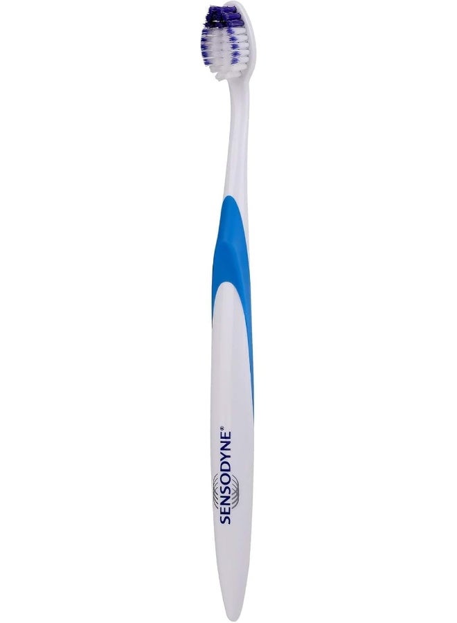 Sensodyne - Toothbrush for Sensitive Teeth Rapid Action Brush with Soft Bristles Multicolour - Image 1