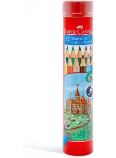 FABER-CASTELL 12-Piece Color Pencils In Round Tin Multicolour  - Image 2