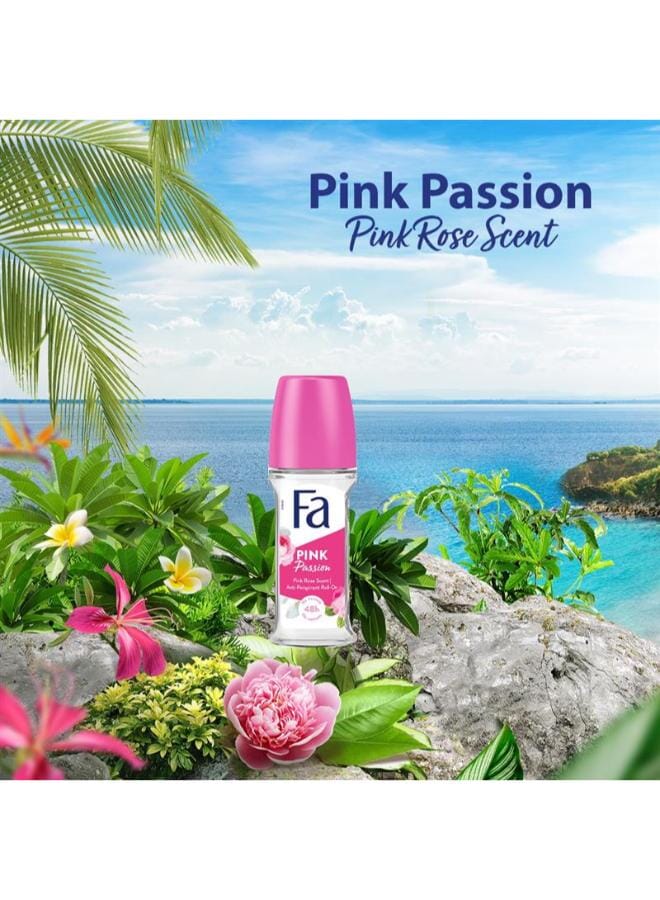 Fa Pink Passion Deodorant Multicolour 50 ml - Image 5