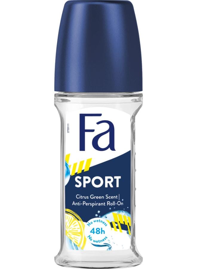 Fa Anti-Perspirant Sport Roll-On   For Men-On 50 ml - Image 1