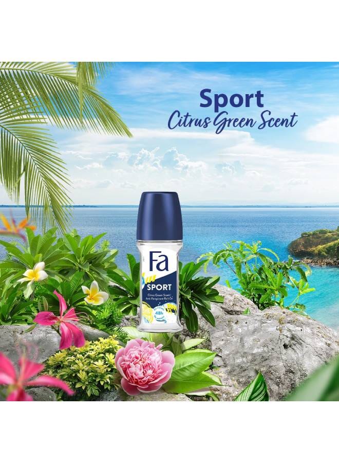 Fa Anti-Perspirant Sport Roll-On   For Men-On 50 ml - Image 2