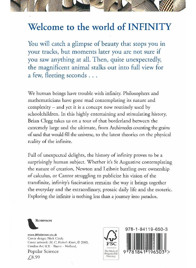 A Brief History Of Infinity: The Quest To Think The Unthinkable Paperback English by Brian Clegg - 9/12/2003 - Image 2