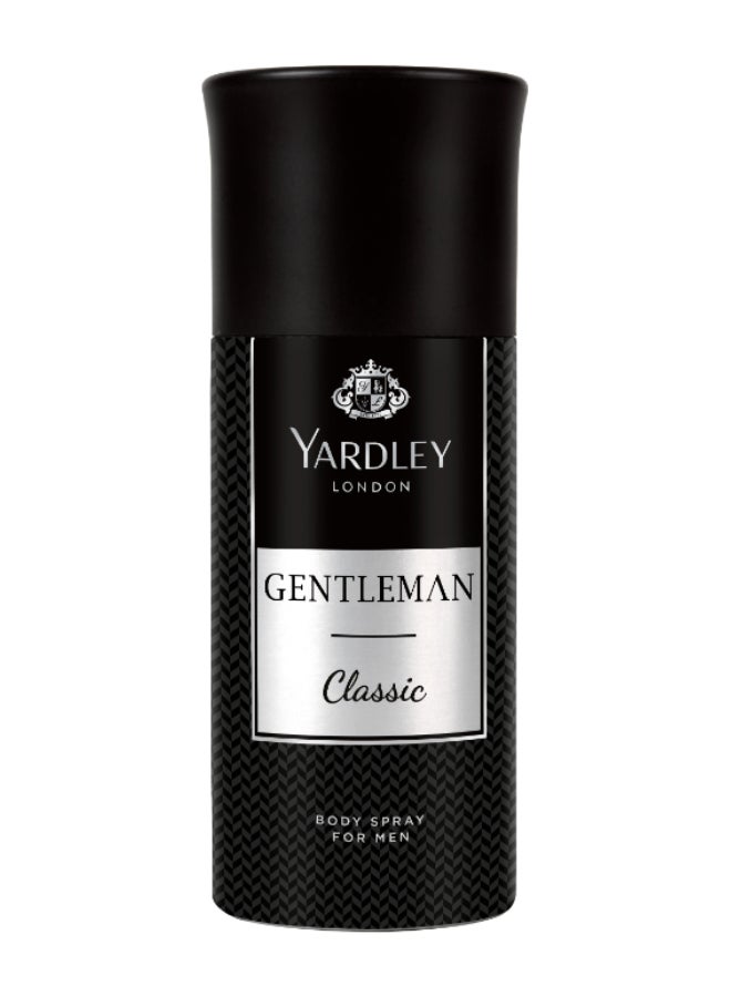 Yardley Gentlemen Classic Body Spray 150ml  - Image 1