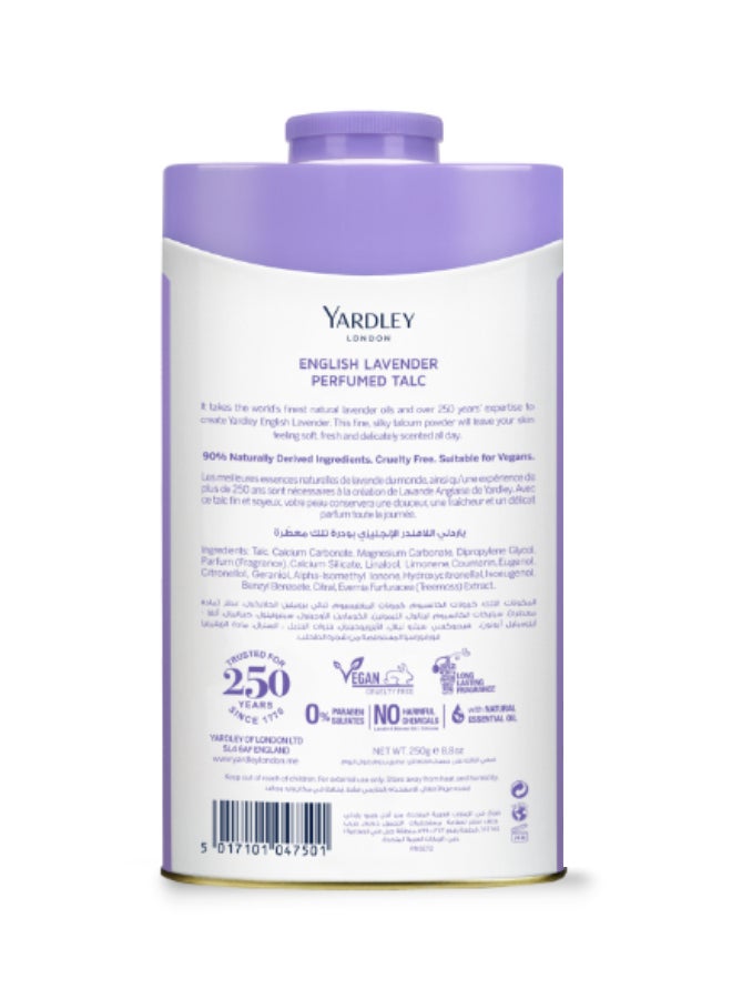 Yardley - English Lavender Talc 250grams - Image 1
