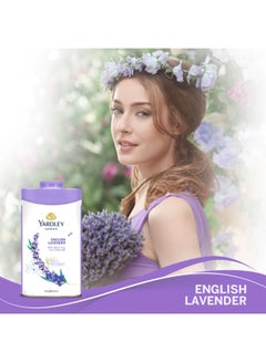 Yardley English Lavender Talc 250grams  - Image 3
