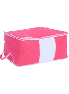 Kuber Industries Non Woven Underbed Storage Bag Pink  - Image 2