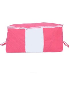 Kuber Industries Non Woven Underbed Storage Bag Pink  - Image 3