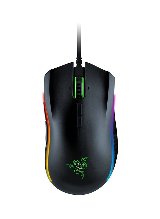 RAZER - Razer Mamba Elite Wired Gaming Mouse, 16,000 DPI Optical Sensor, Chroma RGB Lighting, 9 Programmable Buttons, Mechanical Switches - Black Black - Image 1