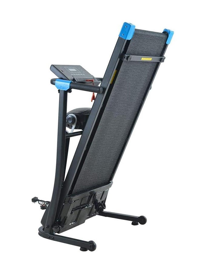 Fitness World - Small electric treadmill with a power of 1 HP, a treadmill that holds a weight of up to 90 kilograms, and a home massage device 1meter - Image 1