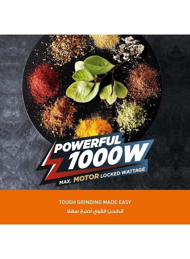 باناسونيك مطحنة خلاط مزوّدة بـ 3 أوعية 1 L 1000 W MXAC300 أبيض - Image 2