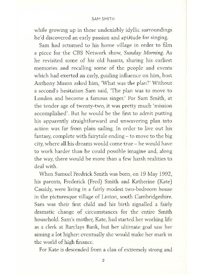 Sam Smith : The Biography Hardcover English by Joe Allan - 1 April 2016 - Image 5