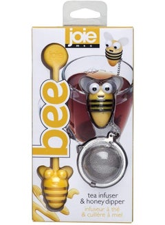 joie Tea Infuser With Honey Dipper Yellow 15.2x5.1x5.1cm  - Image 4