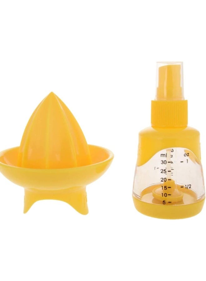 joie Citrus Squeeze And Mist Yellow/Clear 3x3x6.7inch - Image 3