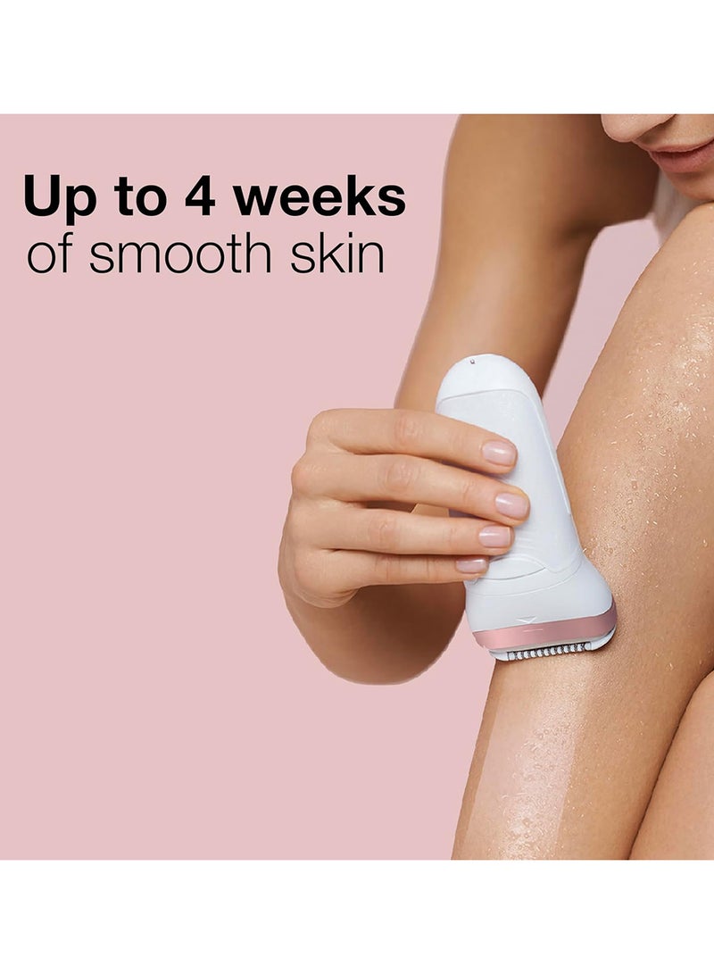 BRAUN - Silk-Epil Beauty Set 9 9-985 Deluxe Cordless Wet & Dry Hair Removal Epilator White - Image 1