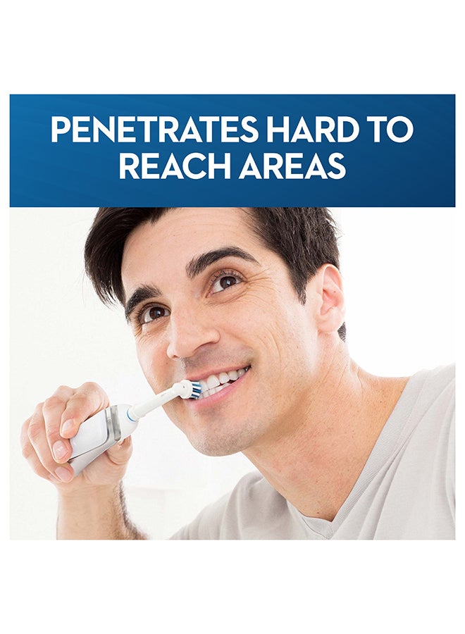 أورال بي رؤوس فرشاة بديلة فليكسي سوفت 3 قطع باللون الأبيض أبيض - Image 2