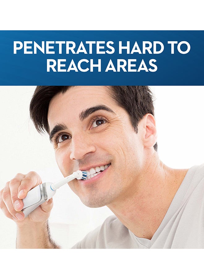 أورال بي رؤوس فرشاة بديلة فليكسي سوفت 3 قطع باللون الأبيض أبيض - Image 3