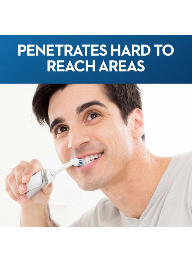 أورال بي رؤوس فرشاة بديلة فليكسي سوفت 3 قطع باللون الأبيض أبيض - Image 2