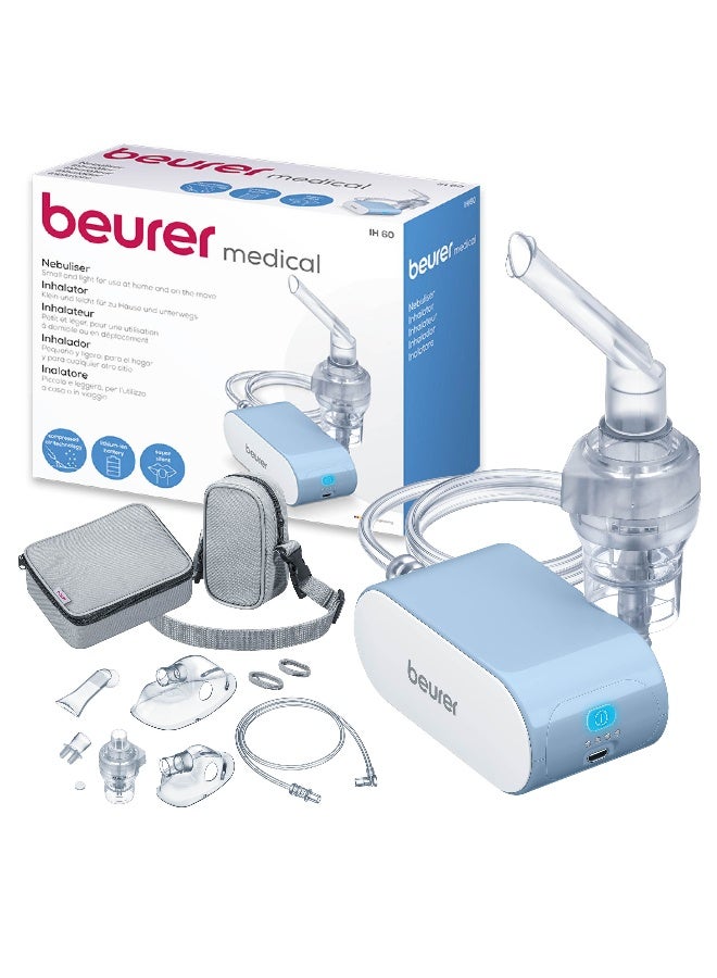 Beurer IH 60 Inhaler | Portable Nebulizer for Fast and Effective Respiratory Relief - pnsku/N27516820A/45/_/1740661308/823d5ed3-c201-4036-a106-509768e2a619