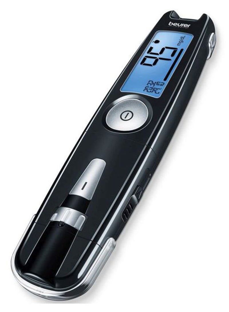 Beurer GL 50 Black Blood Glucose Monitor 3-in-1 Design Fast & Accurate Blood Sugar Testing - Image 4
